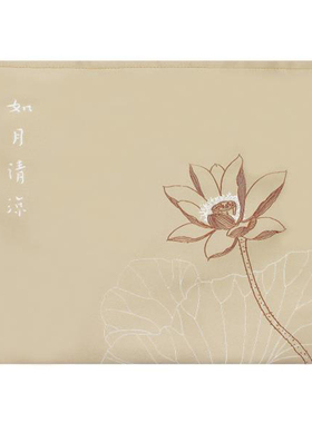 刺绣佛珠袋装书手提袋