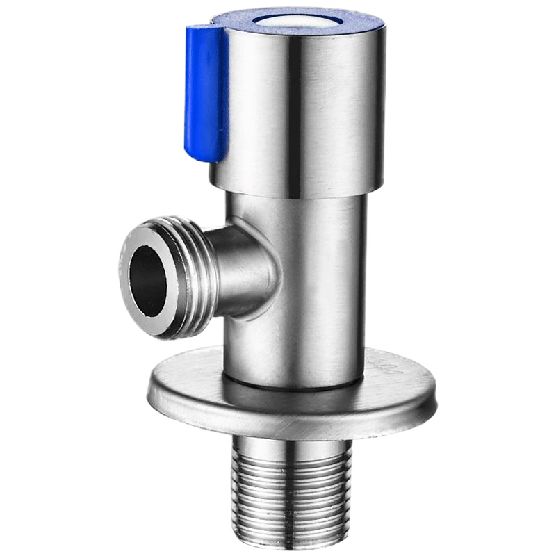 304不锈钢三角阀全铜家用冷热水阀开关一进二出三通热水器止水阀-实得惠省钱快报