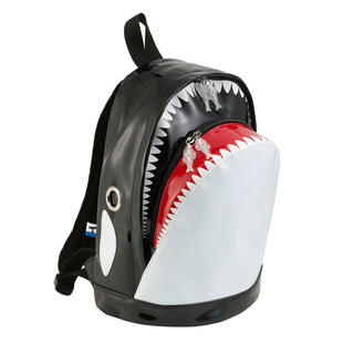 正品香港Morn杀人鲸动物双肩背包包PU皮全防水休闲书包