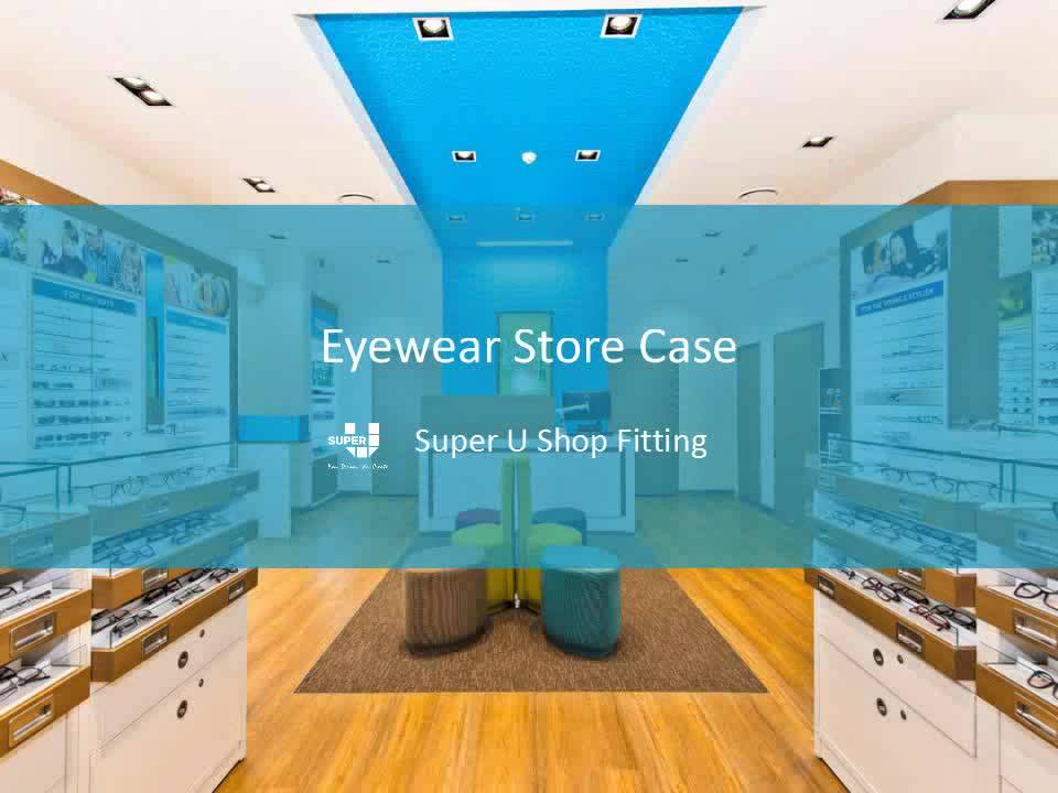 Optical Shop Showcase Interior Design Furniture Equipment Decoration