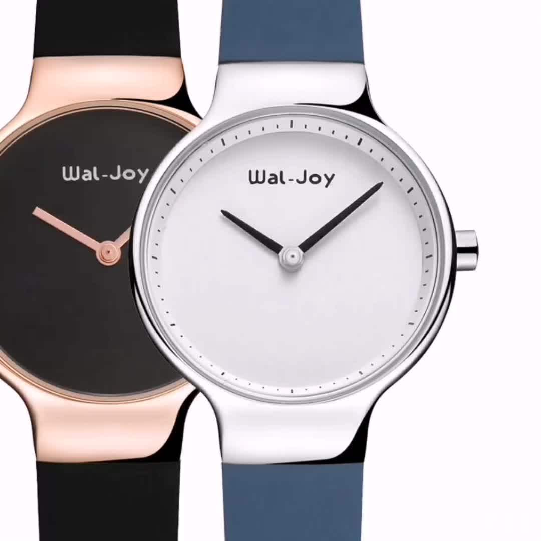 Wj9009 Brand Your Own Watches Women Silicone Strap Japan Quartz Watch