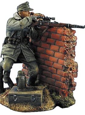 二战兵人模型1/35手办gk白模手办