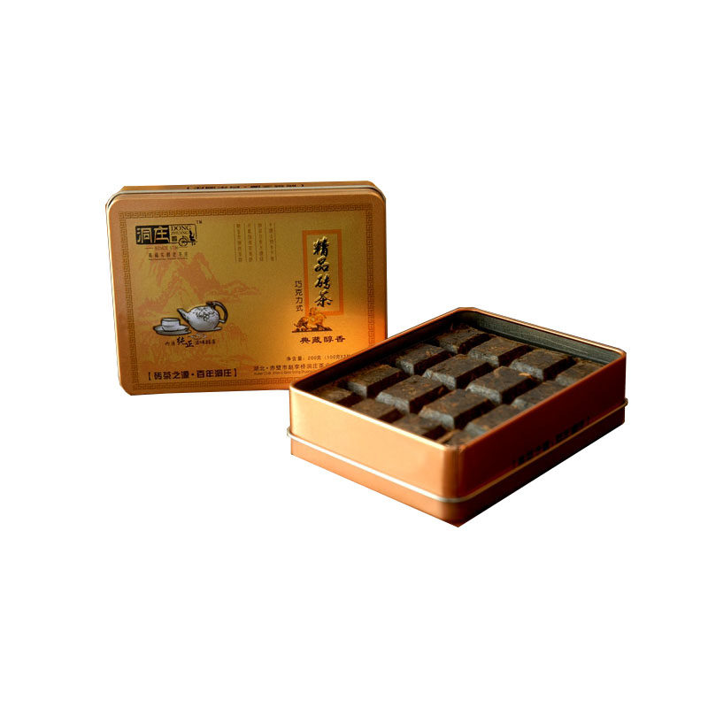 赵李桥洞庄200g青砖茶湖北青砖茶