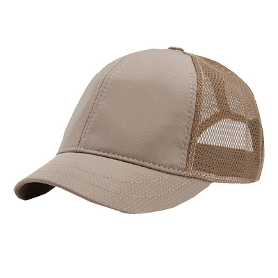 遮阳帽夏季短檐网眼透气太阳帽