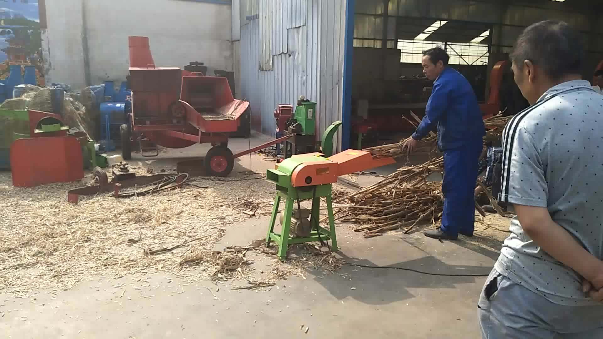 Hot Sale Grass Chopper Machine For Animals Feed Electric Chaff Cutter