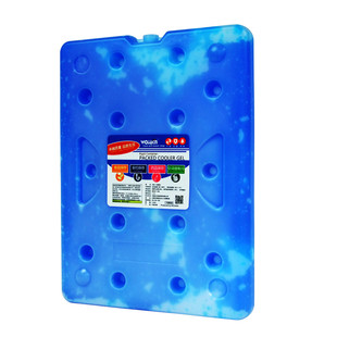 蓝冰冰盒出摊专用钓鱼箱保温箱制冷保鲜冰排冰板重复使用摆摊商用