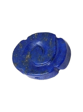 天然青金石散珠无优化项链diy