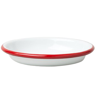 茶茶向上 Falcon复古ins风搪瓷迷你碟 蘸酱碟点心碟首饰盘 宽10cm