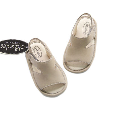 宝宝学步鞋鱼嘴凉鞋oldsoles