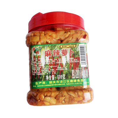 【98%回购】韶关香辣脆咸萝卜干