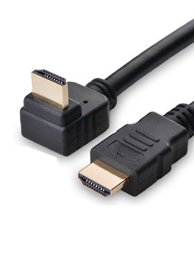 HDMI线 高清线1.4版 90度弯头3D 电脑接电视连接线1米1.5米2米3米