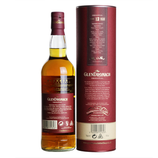 GLENDRONACH 格兰多纳12年雪莉桶 原创单一麦芽威士忌 洋酒烈酒