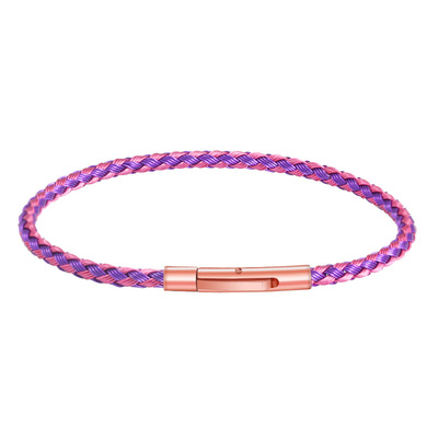 XD钢丝编织情侣珠子金饰品手绳