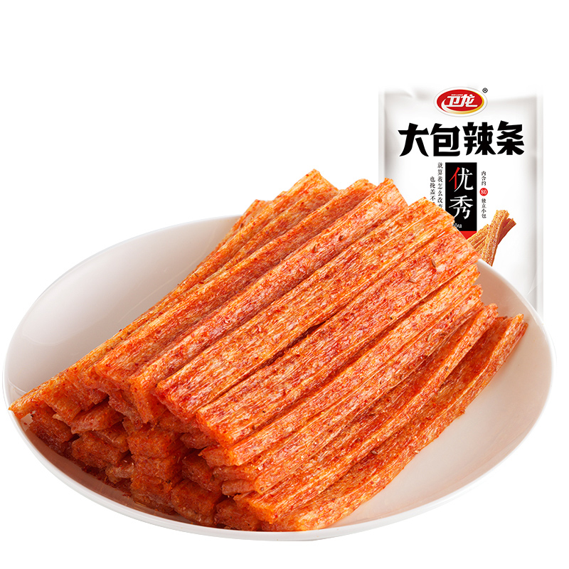 辣味解馋休闲食品辣条