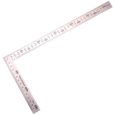 汉顿正品加厚不锈钢方尺直角尺