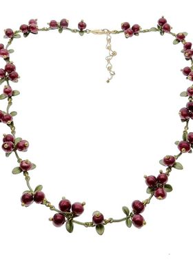 欧美饰品vintage时尚青金石项链