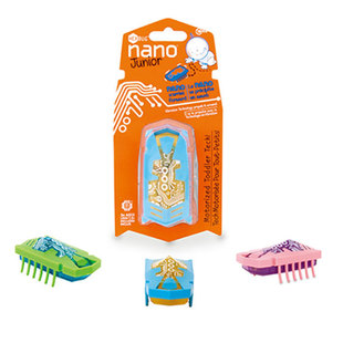 赫宝蜜蜂荧火虫纳诺虫超萌可爱智能感应教宝宝爬行玩具婴儿0-1岁