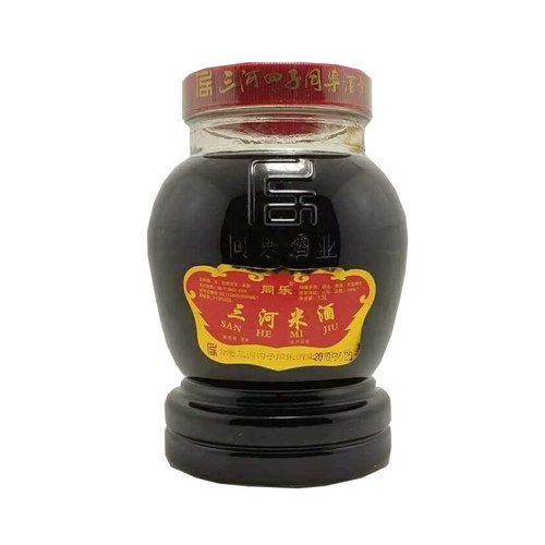 三河米酒古镇特产同乐酒厂稻谷糯米酒2瓶/6斤封缸十年陈酿酒