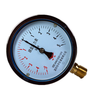 厂家直销膜盒压力表YE100正负+-5KPA微压表天然气千帕表全规格