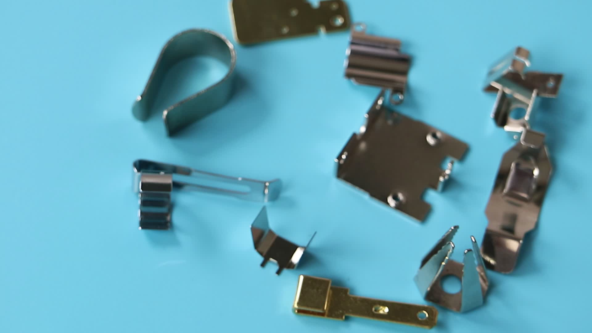 Beryllium Copper Electrical Spring Contact With Nickel Plating For Pcb