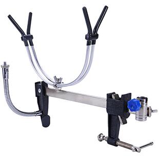 垂弦可调节筏钓支架筏竿支架筏杆桥钓竹排船钓海钓鱼竿支架渔具