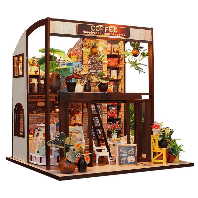 弘达diy小屋手工制作房子模型大