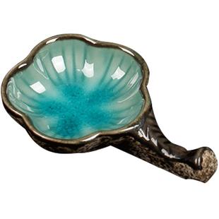 多功能陶瓷墨碟 笔洗陶瓷墨碟笔搁 初学者书房用品小砚台文房四宝文房四宝国画小学生儿童毛笔书法墨汁小盘子