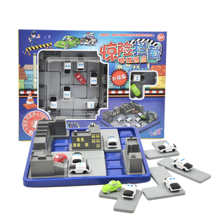 小乖蛋惊险拦截警察抓小偷极速突围围追堵截儿童益智玩具闯关游戏