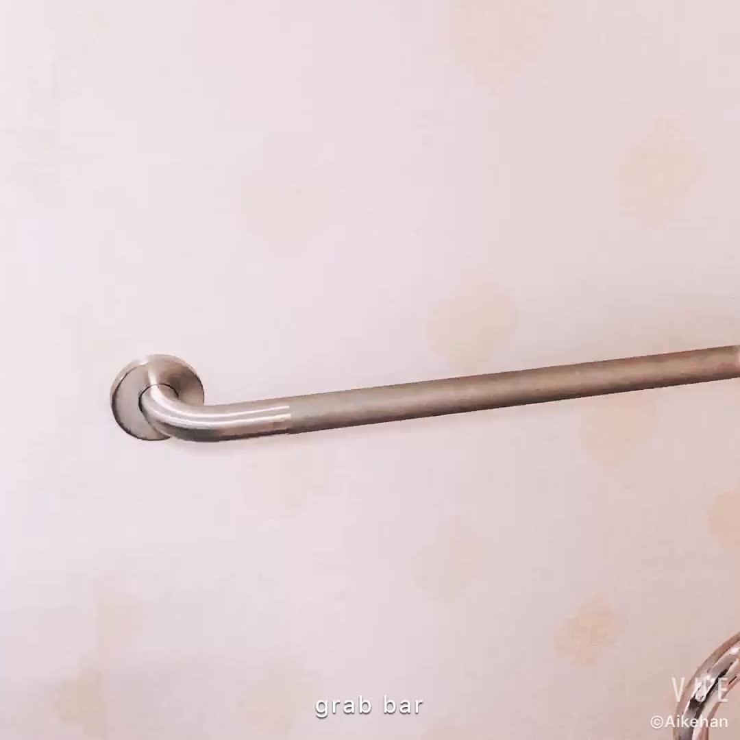 Toilet Bathroom Door Pull Handle Outdoor Handicap Safety Stainless