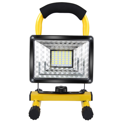 充电灯led超亮户外照明灯野营露营移动便携工地用应急防水投光灯