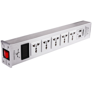 YYAUDIO杨阳 发烧电源插排智能音响电源 HiFi净化器滤波器带USB口