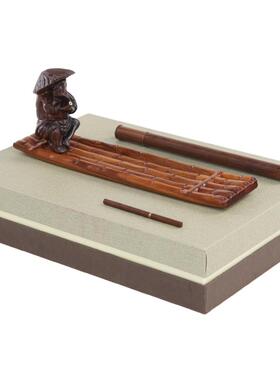姜太公钓鱼室内佛具用品酸枝木