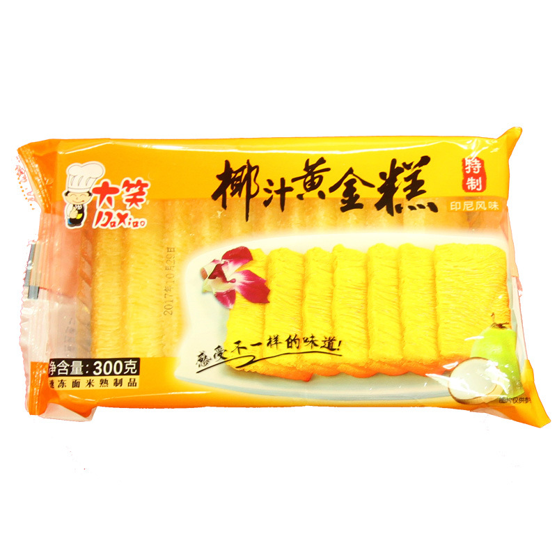 正宗椰香黄金糕椰广东早餐早点半中式糕点/新中式糕点