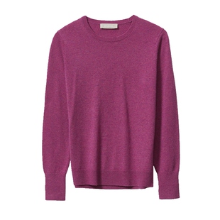 现货清仓 Everlane 经典百搭款女士修身小圆领羊绒衫 多色可选