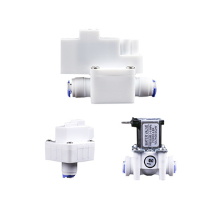 RO反渗透纯水净水机高低压开关减压阀进废水电磁阀电源变压适配器