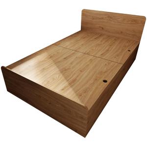 美宅 1.2米小户型单人床储物床 简约现代榻榻米床卧室北欧箱体床