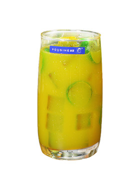 果汁饮料奶盖茶脏脏红啤酒模型