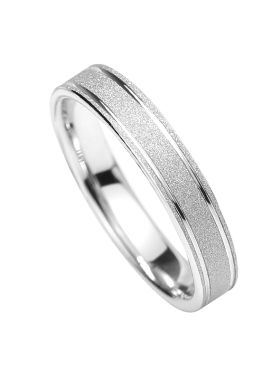 素圈戒指情侣钨金尾戒简约女食指