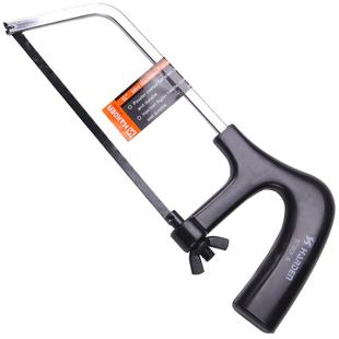 汉顿钳工锯子钢锯架手锯家用小型锯铁据钢锯弓金属切割木工钢锯条