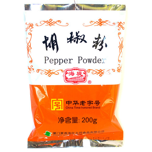 海堤胡椒粉200克配方调味粉勾芡油炸炒菜辣味汤羹胡椒调味粉美味