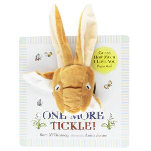 【预售】Guess How Much I Love You猜猜我有多爱你 英文原版儿童手偶书适合0-3岁