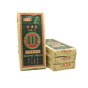 湖北黑茶赵李桥茶厂川字牌青砖茶2015年2000g内销老青茶