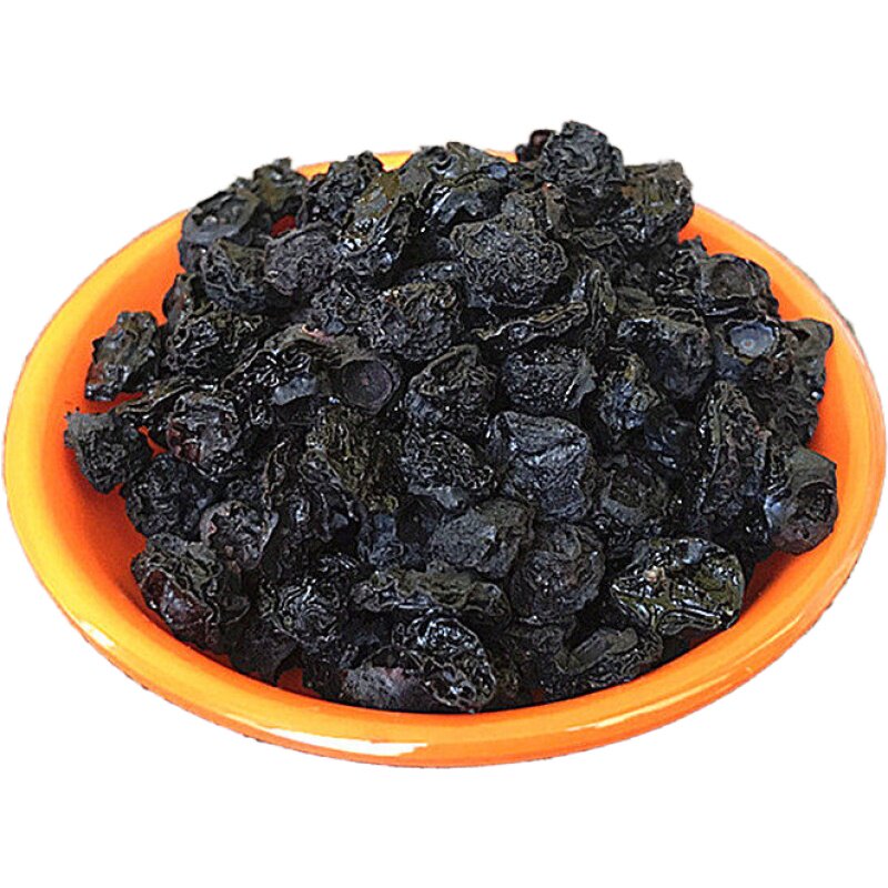 蓝莓干野生无添加 孕妇零食 无糖 无油 原味野生蓝莓干500g包邮