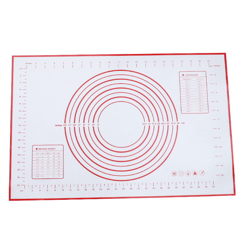 揉面垫子硅胶食品级擀面和面垫案板面板家用烘培工具加厚大号不沾
