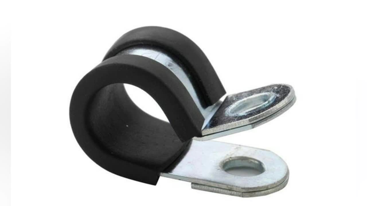 Steel Rubber Hose Clamp With Rubber Cushion Buy Rubber Lined Pipe