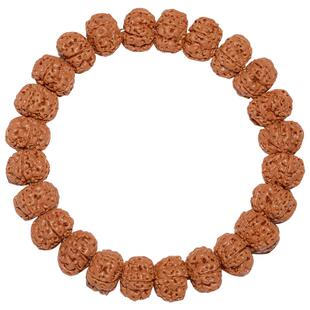 樱【宜修】男士佛珠手链印尼树祖小金刚菩提子原籽双龙纹单圈手串