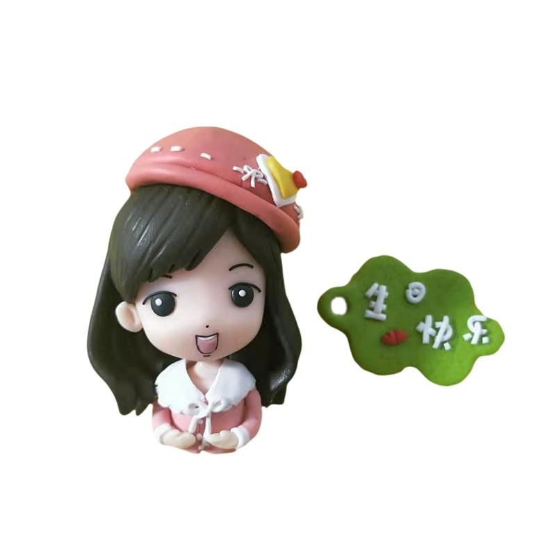 泥人定制照片公仔软陶手办蜡像