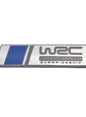 WRC车标 德国大众原装个性赛事定制车标 途锐途观尚酷R36后标