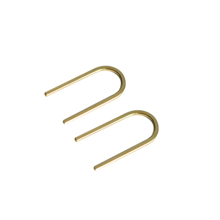 Vivian纯银极简耳钉美国进口几何设计感耳环男女款欧美街头单只潮