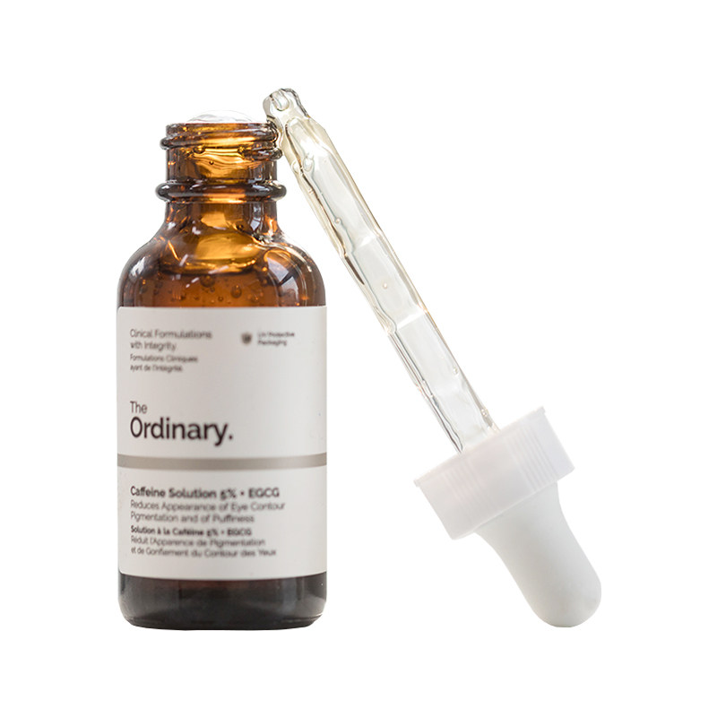 方恰拉推荐加拿大the ordinary咖啡因眼部精华消浮肿去黑眼圈紧致